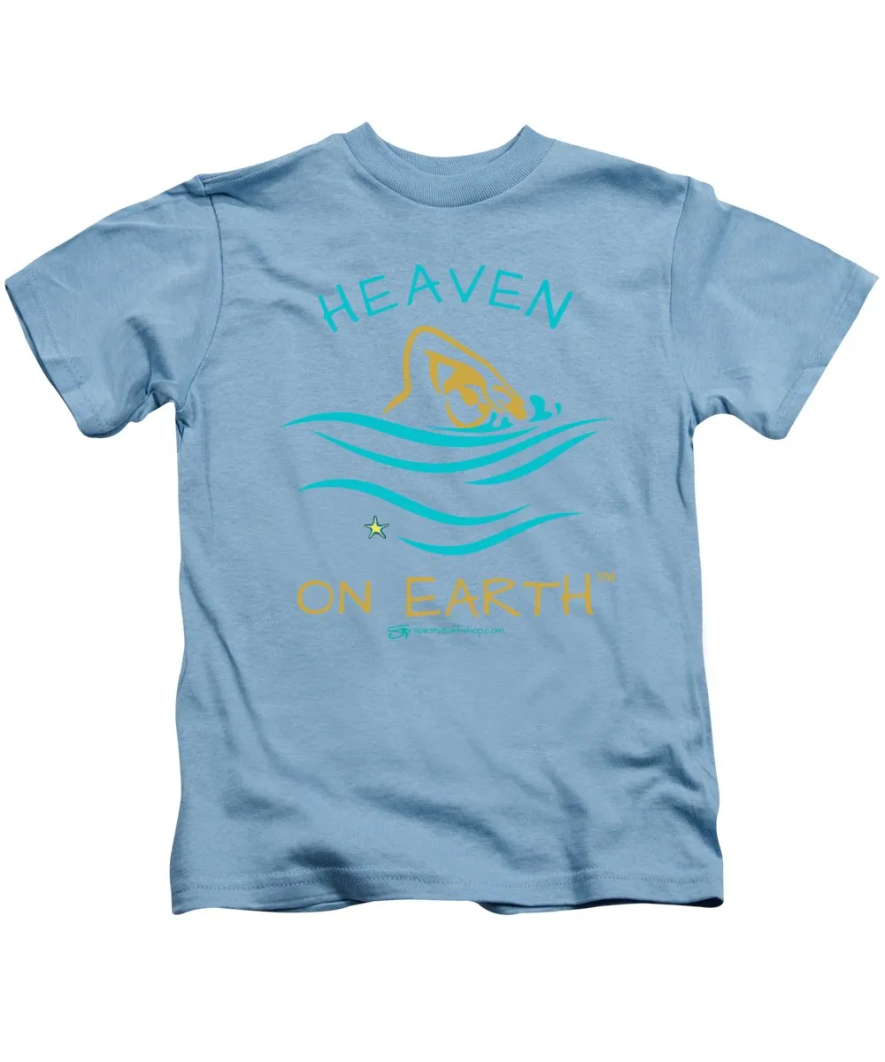 Swimming Heaven On Earth - Kids T-Shirt
