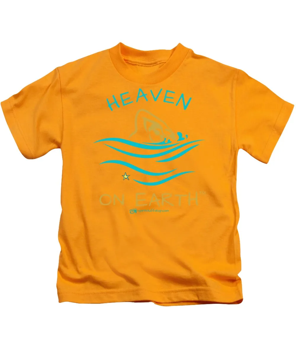 Swimming Heaven On Earth - Kids T-Shirt