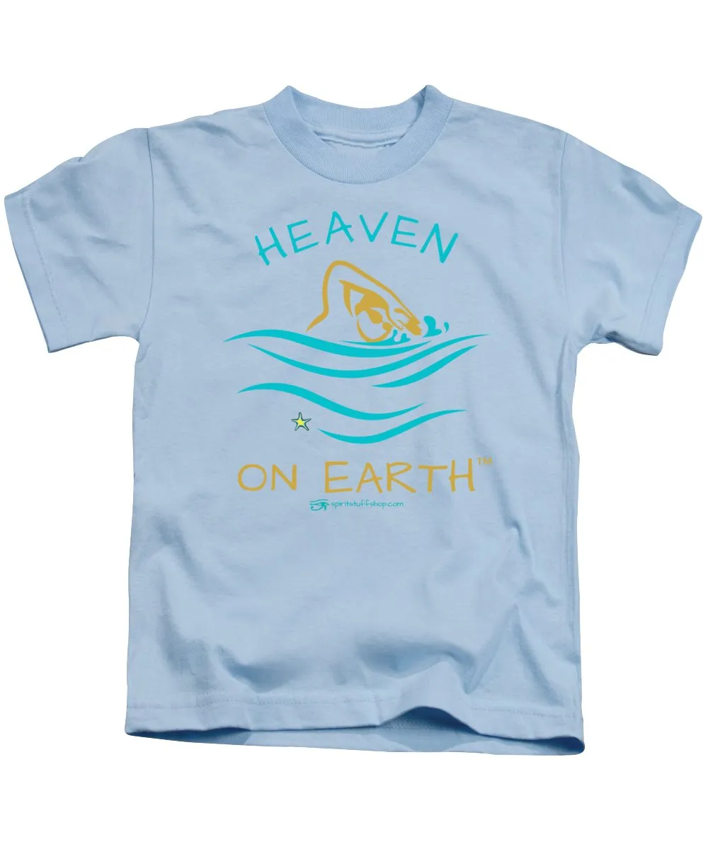 Swimming Heaven On Earth - Kids T-Shirt