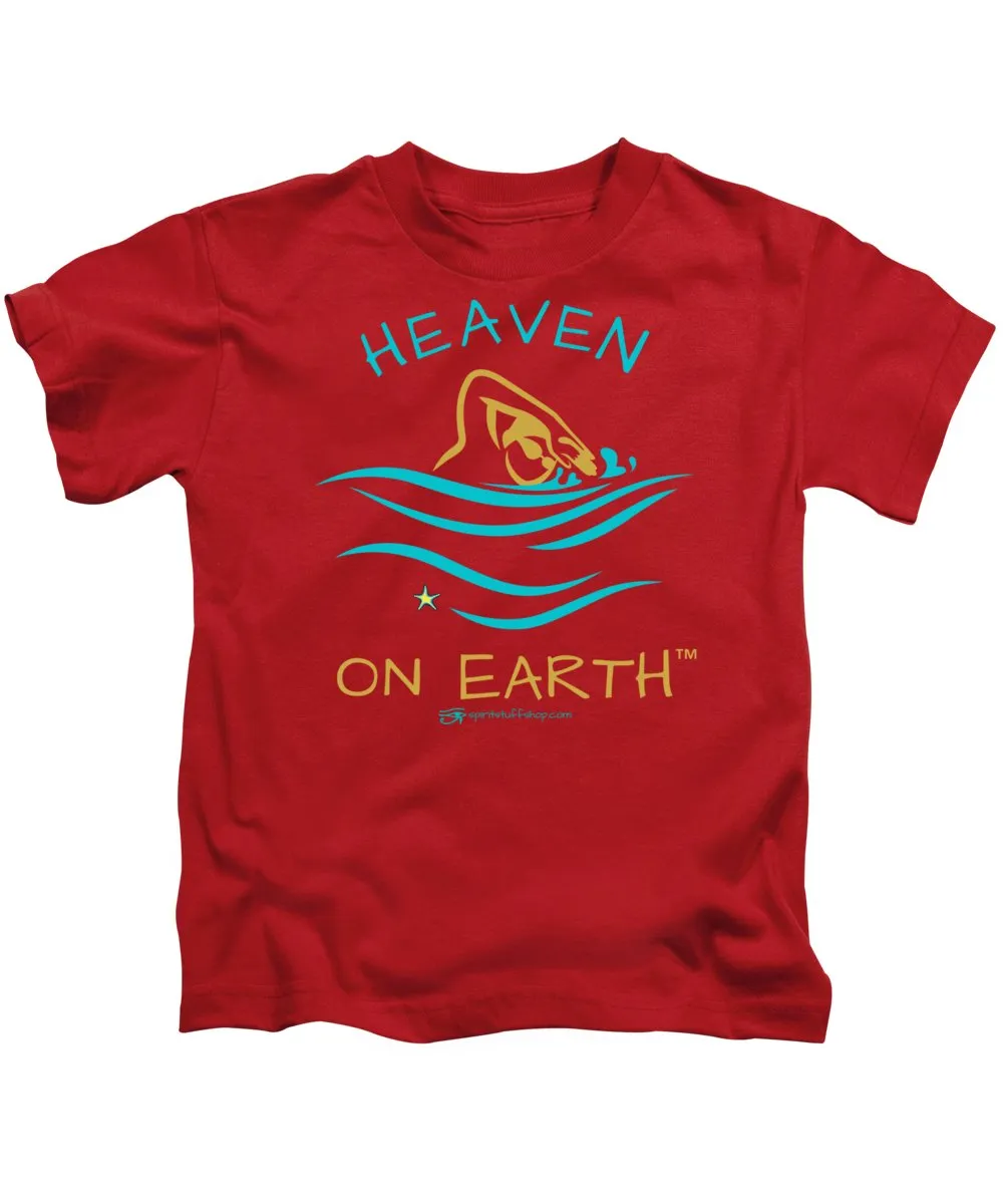 Swimming Heaven On Earth - Kids T-Shirt