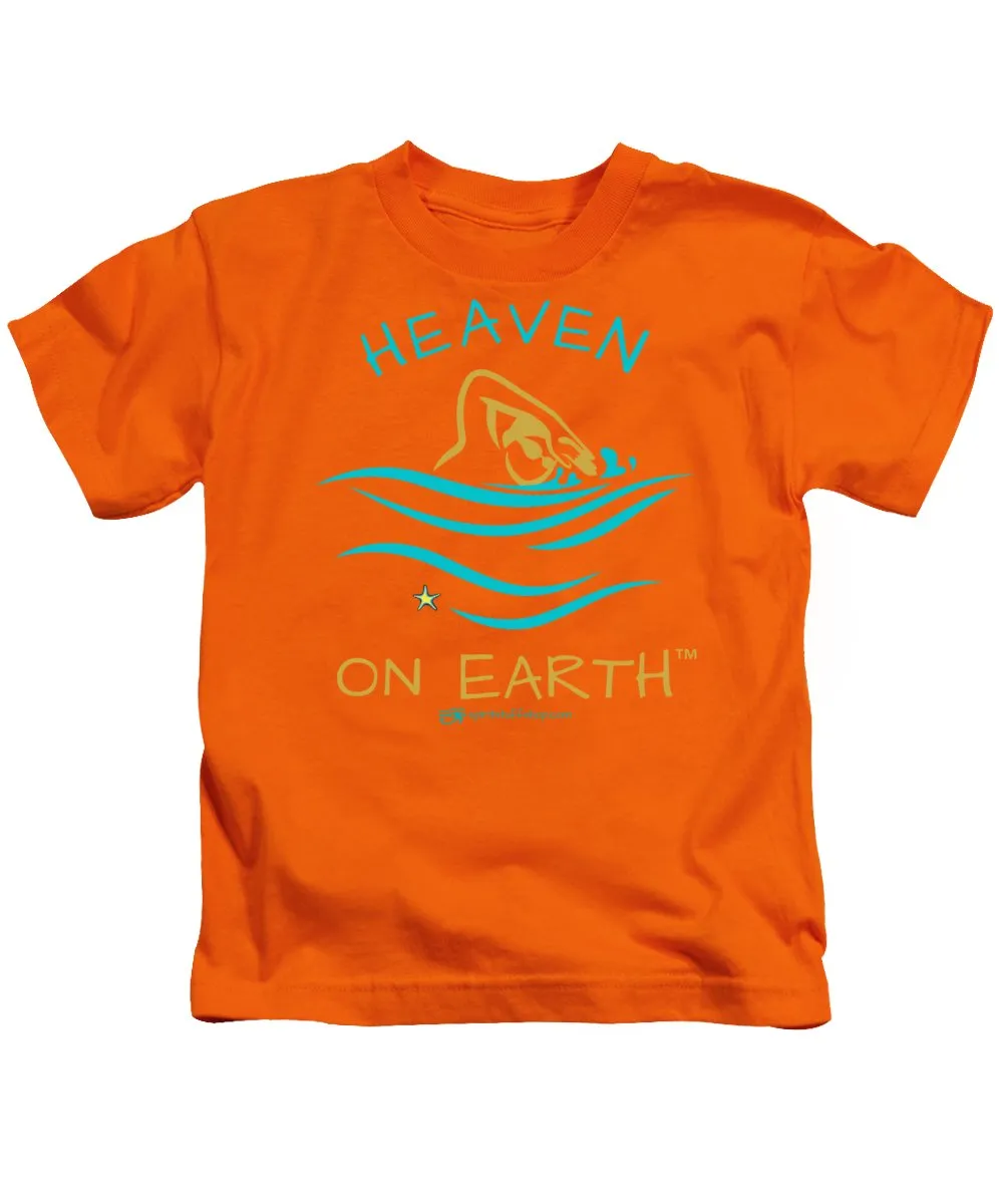 Swimming Heaven On Earth - Kids T-Shirt