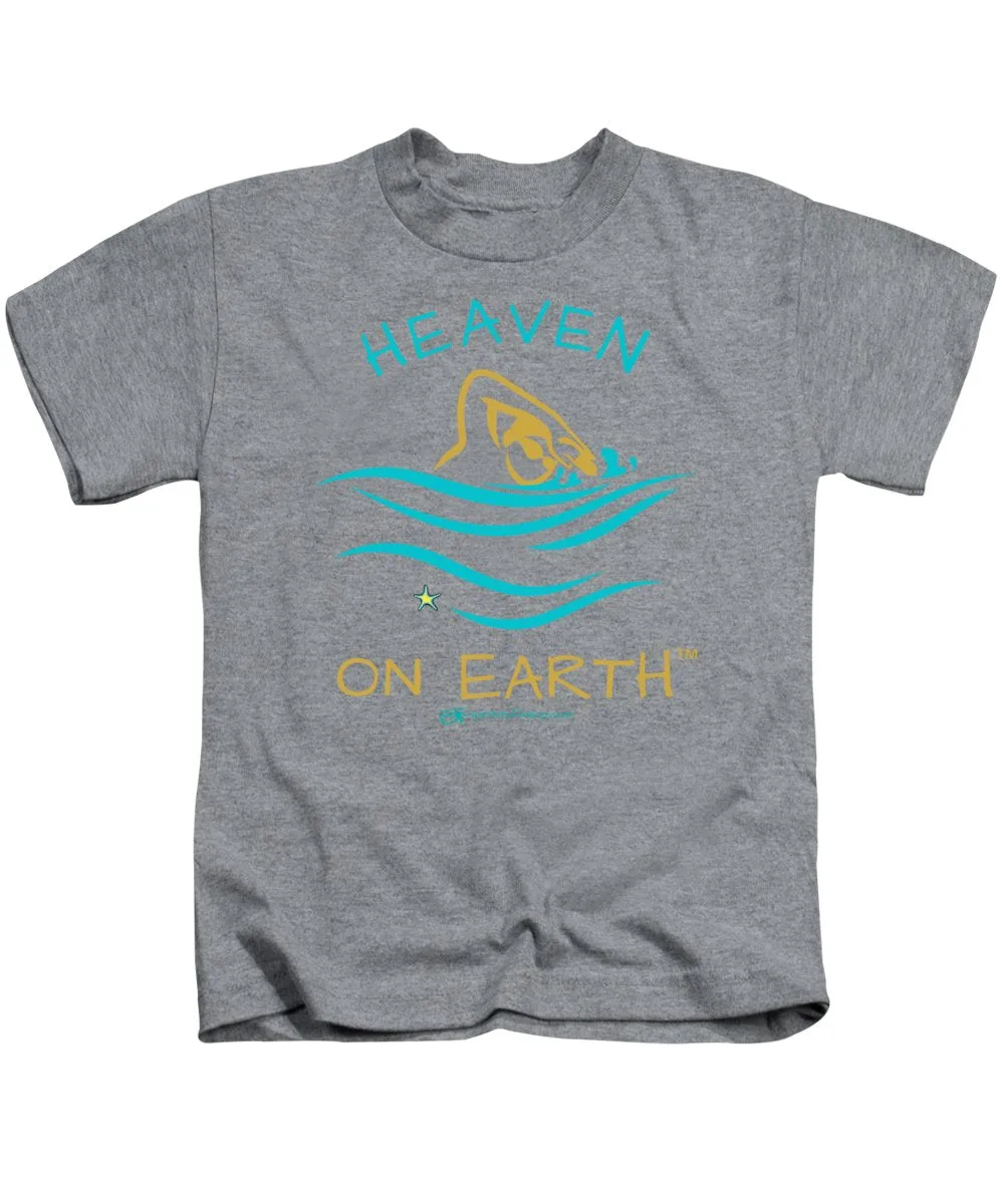 Swimming Heaven On Earth - Kids T-Shirt