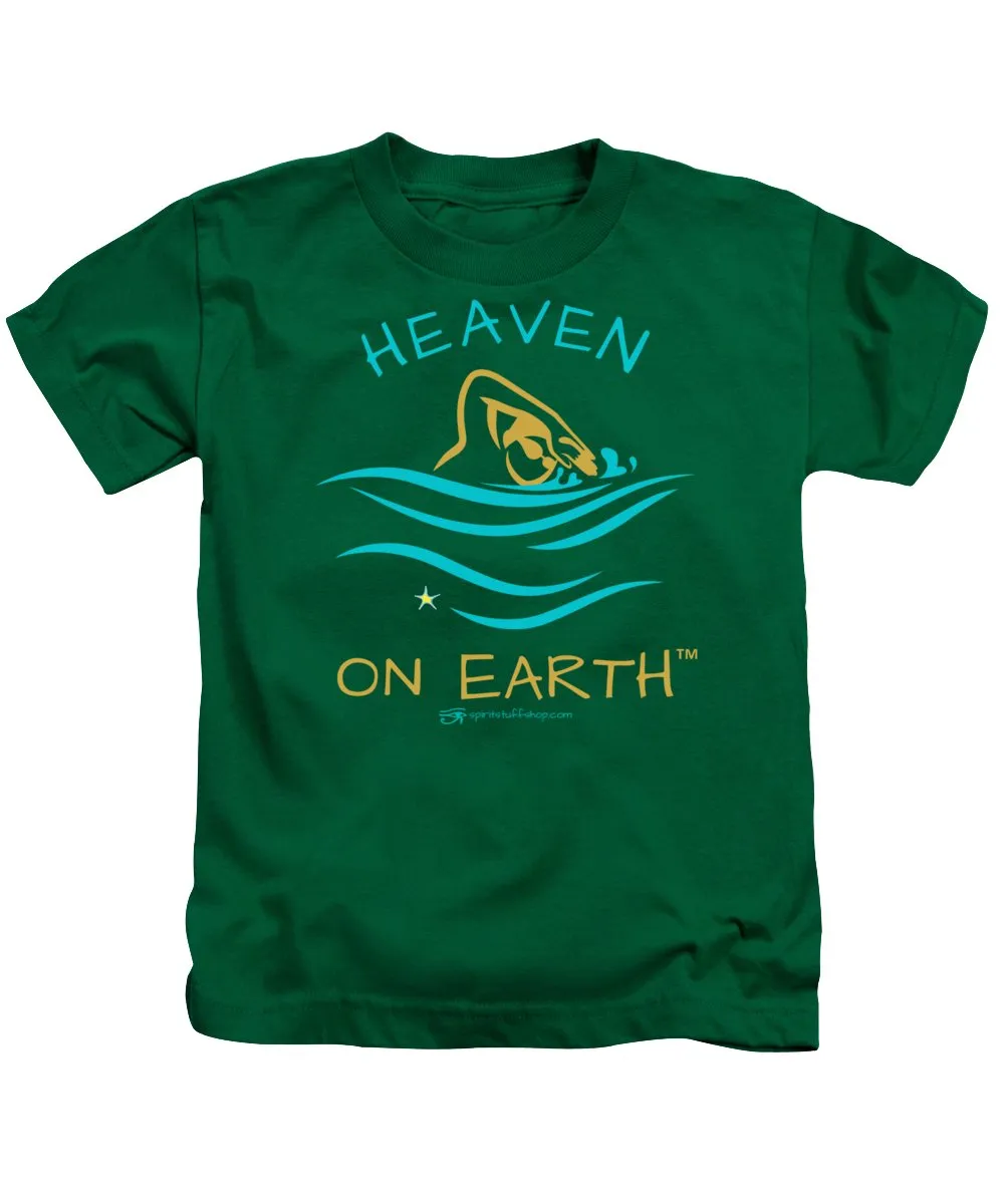 Swimming Heaven On Earth - Kids T-Shirt