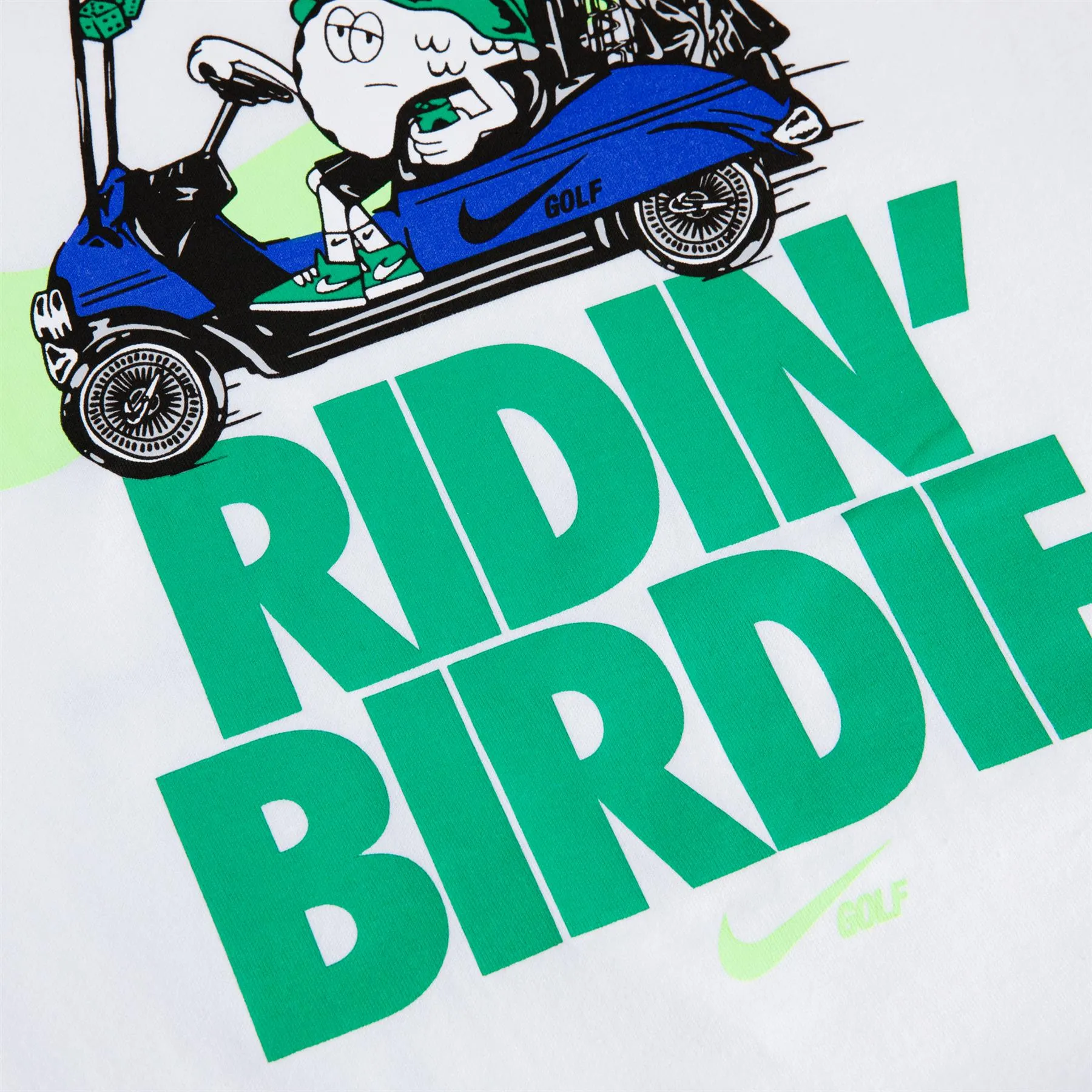 Swoosh Golf T-Shirt White