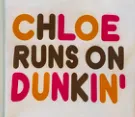 T-shirt Dunkin Donuts inspired crop tees