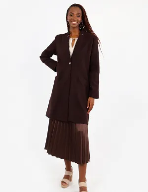 Tailored Melton Coat