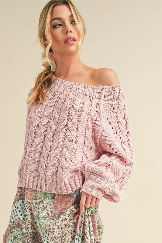 Tally Sweater in 8 Colors (size small only)