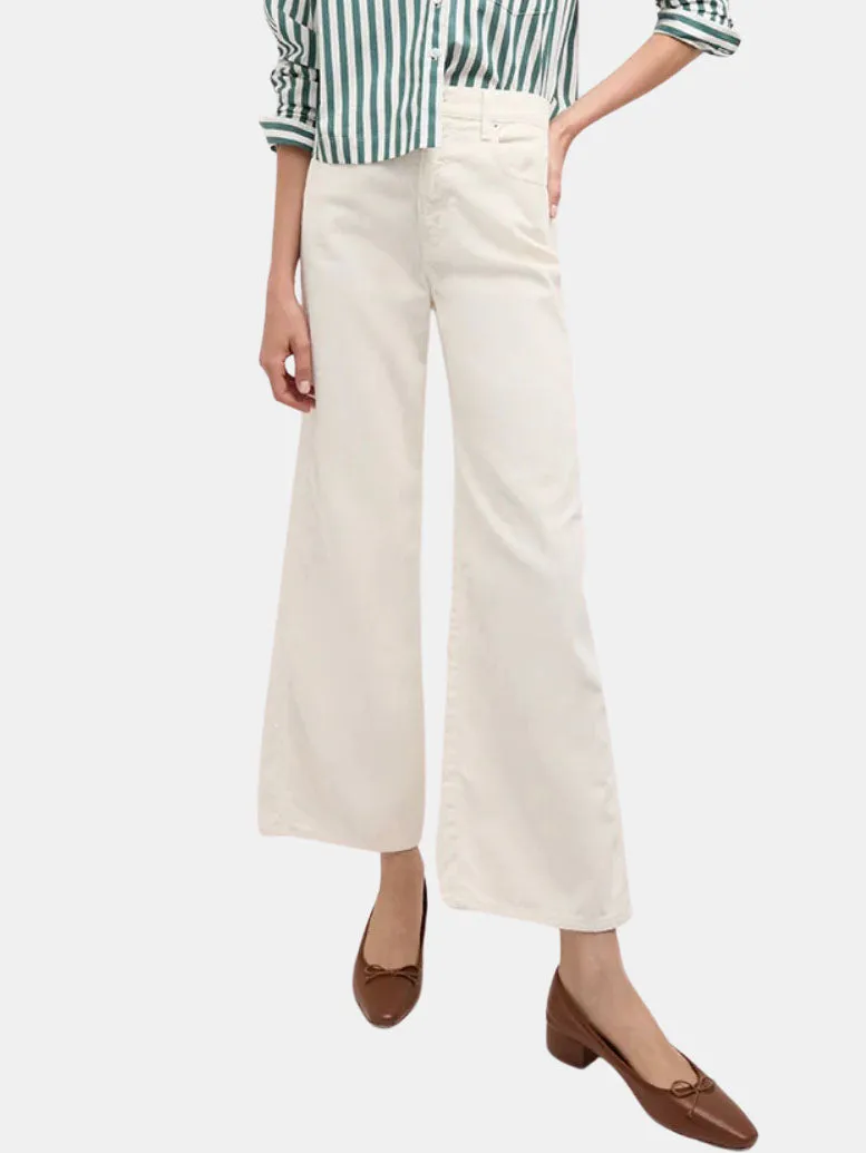 Taylor Cropped High Rise Wide Pant