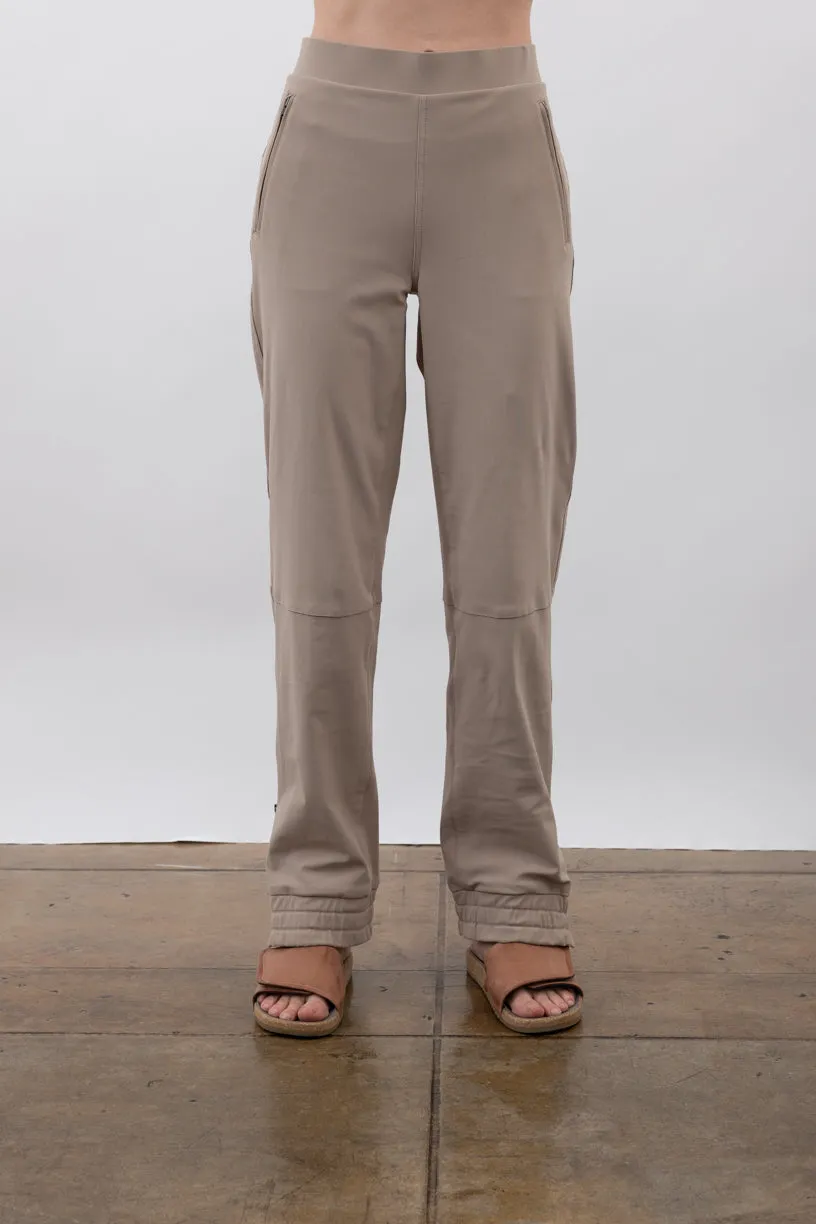 Tech Stretch Jogger with Ankle Cuff Zip Vent - VALORA