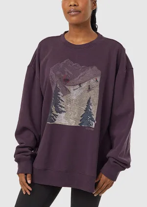 Tentree Women's Alpine Oversized Crew Long Sleeve