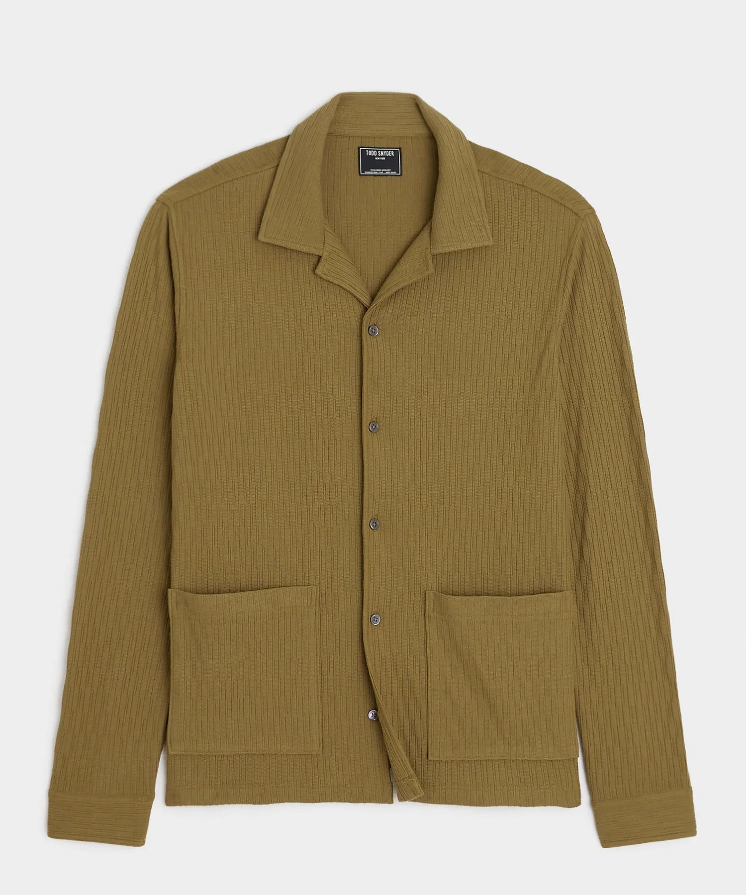Textured Guayabera Shirt