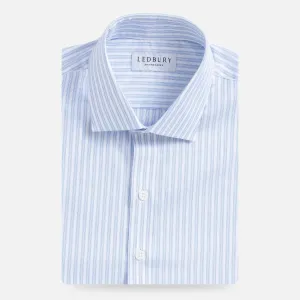 The Blue Pascal Stripe Custom Shirt