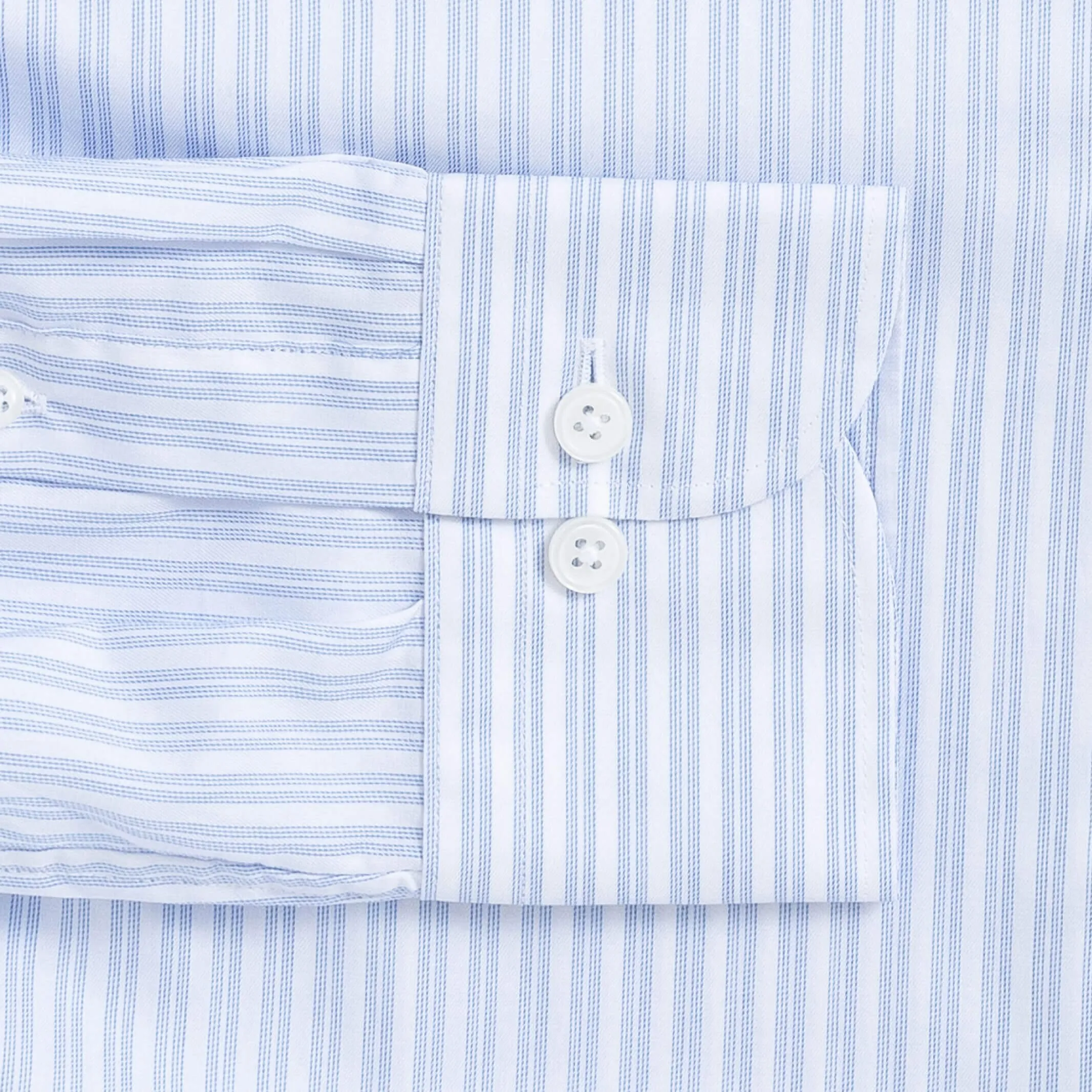 The Blue Pascal Stripe Custom Shirt