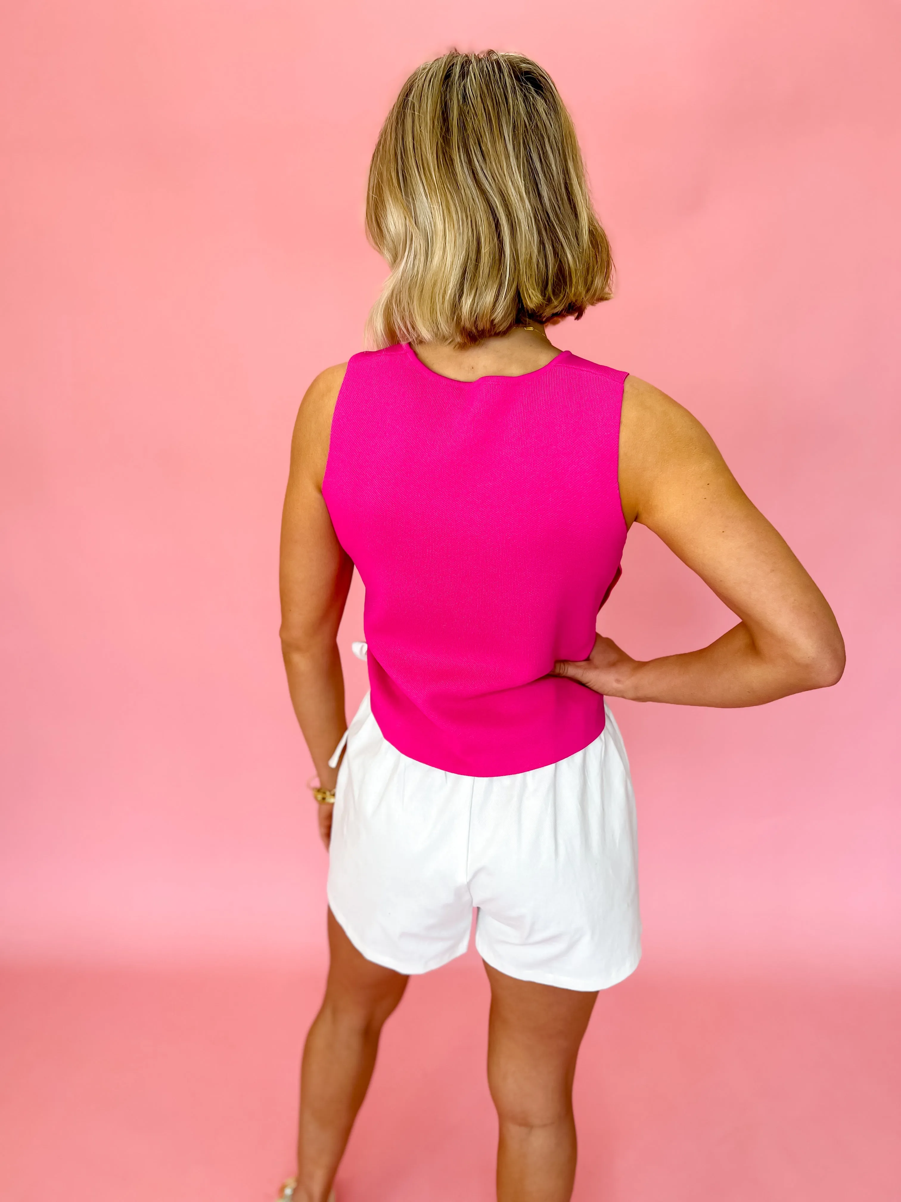 The Fairway Sweater - Pink