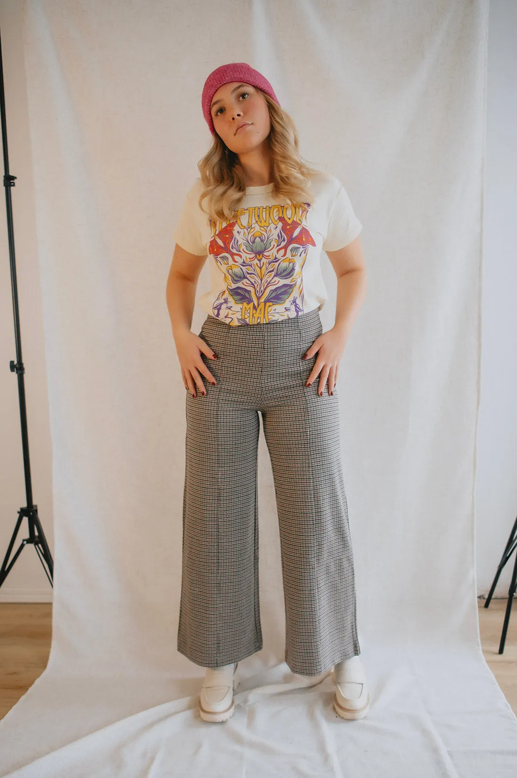 The Fleetwood Mac Butterflies Reverse GF Tee by Daydreamer