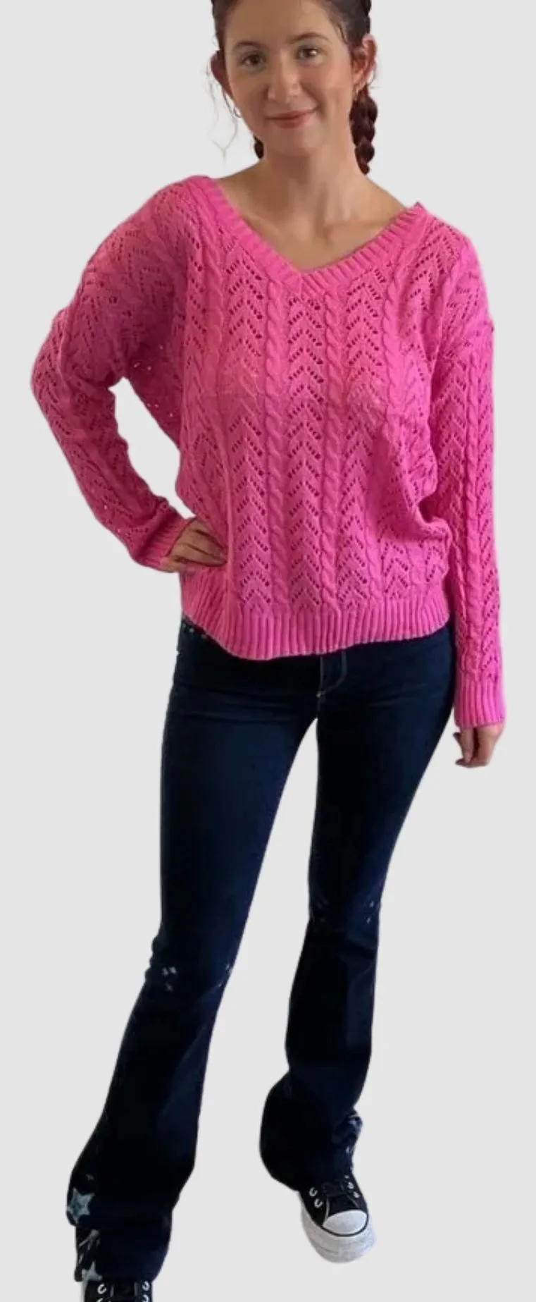 The Gabby Sweater - 2 Way Criss Cross Sweater