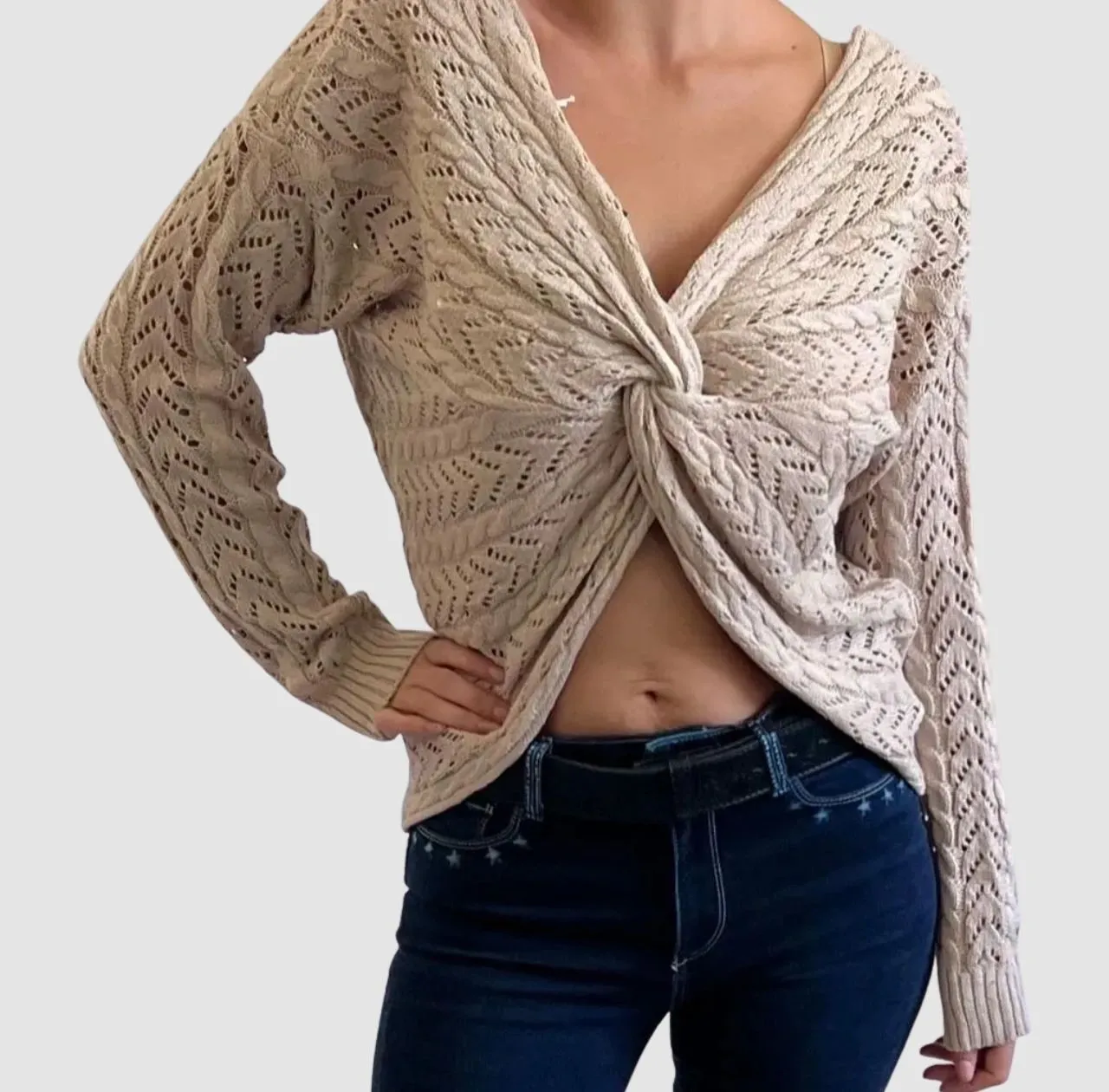 The Gabby Sweater - 2 Way Criss Cross Sweater