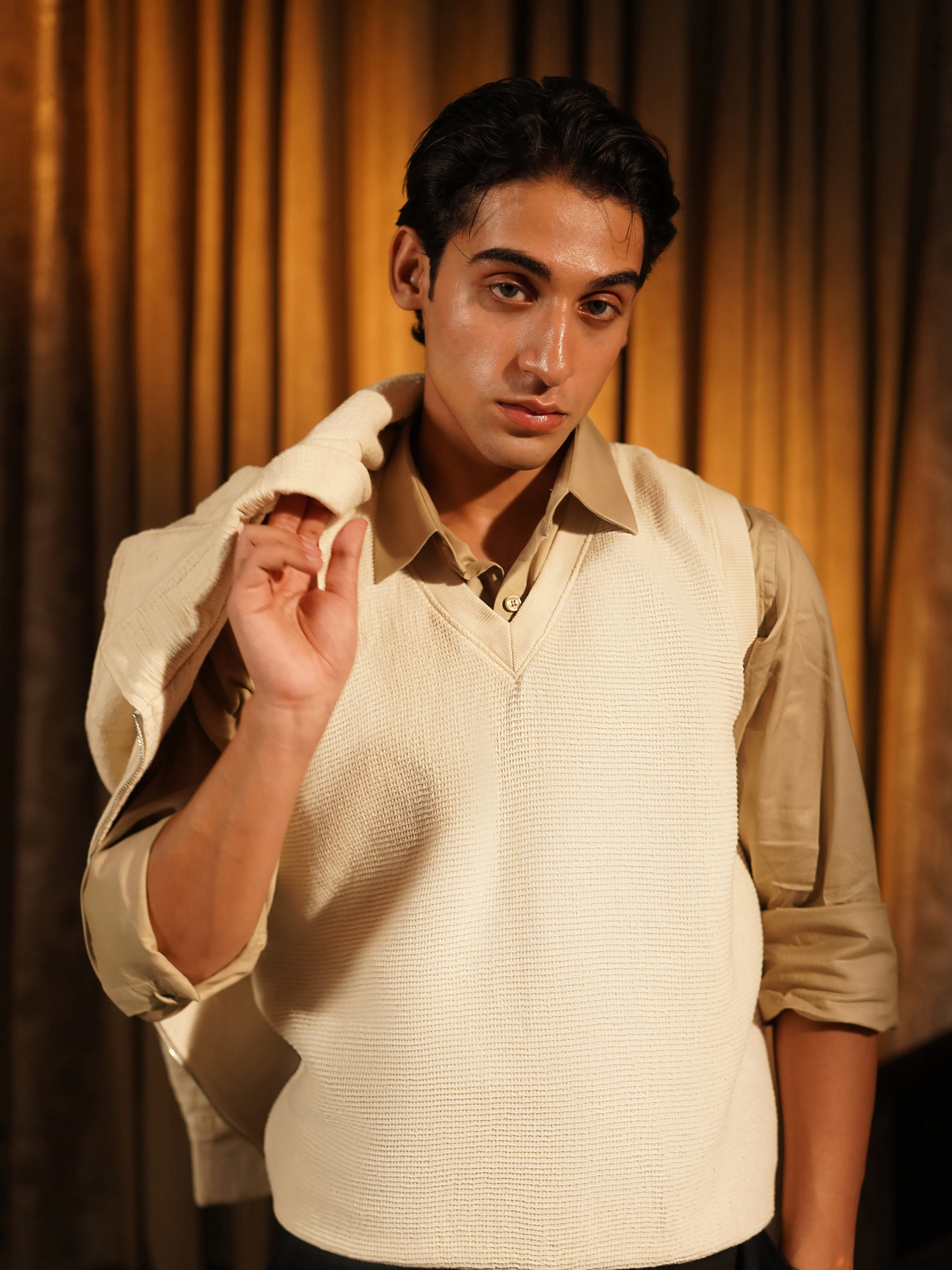 The Hampshire Brandy Sweater Vest
