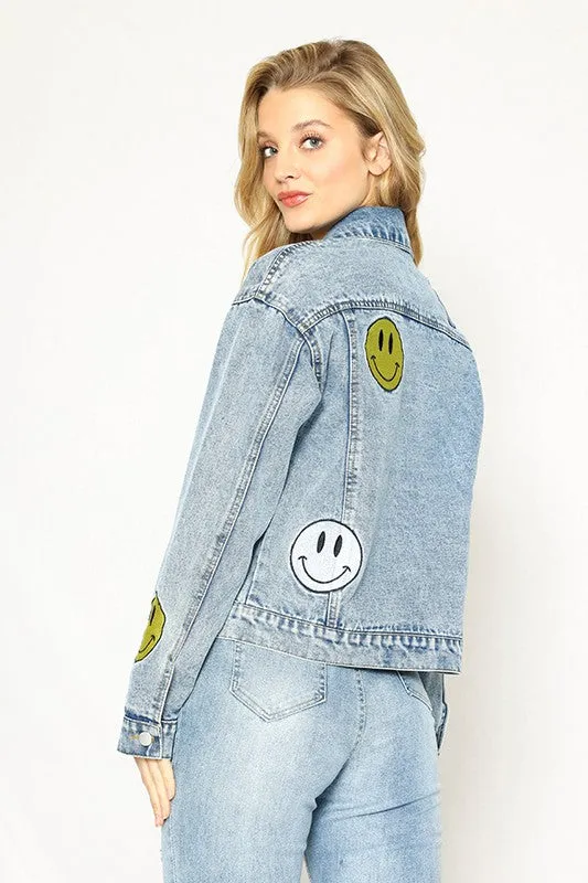 The Happy Place Denim Jacket