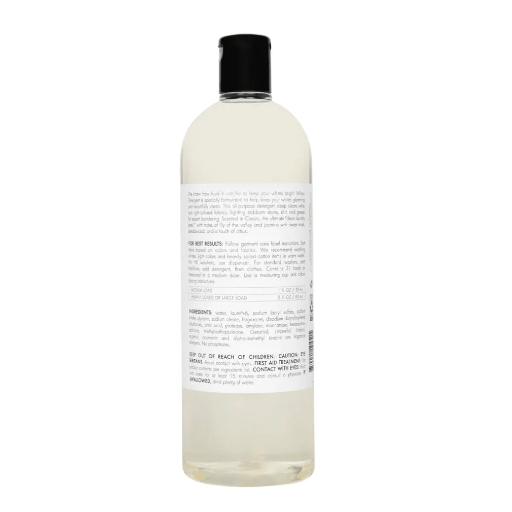 The Laundress Whites Detergent Classic Fragrance ~ 32 oz