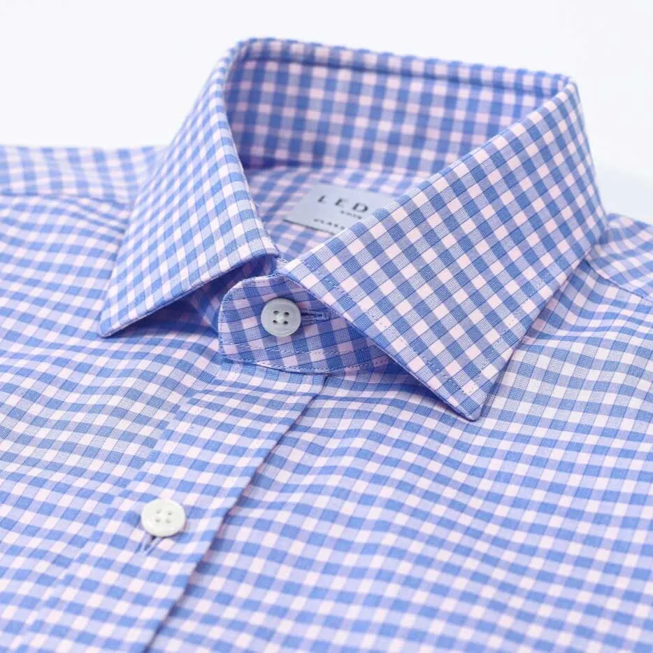 The Pink Foley Gingham Custom Shirt