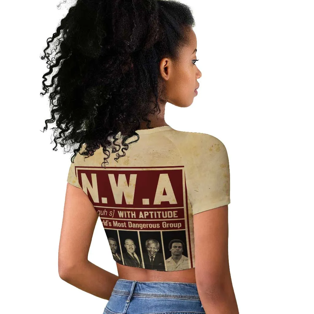 The World's Most Dangerous Group Raglan Cropped T shirt DT02