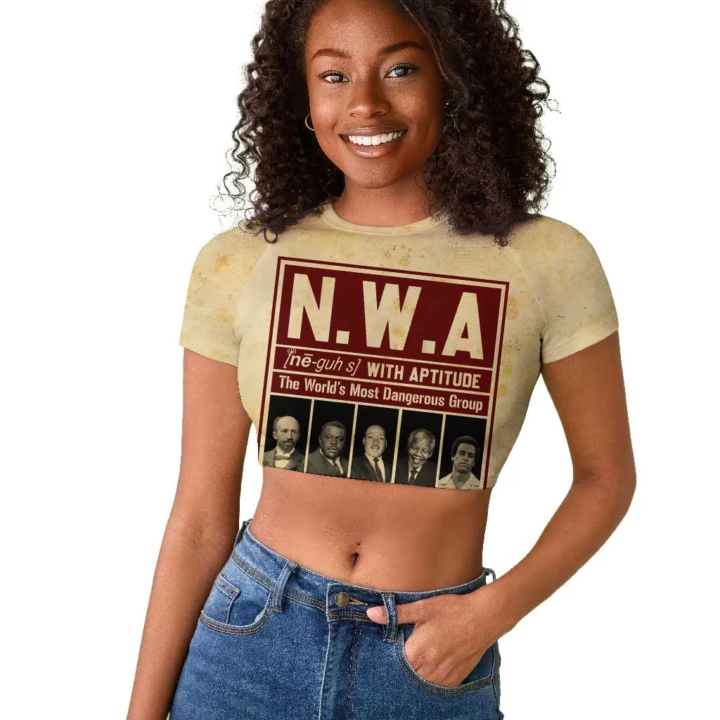 The World's Most Dangerous Group Raglan Cropped T shirt DT02