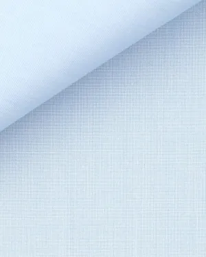 Thomas Mason Ice Blue Non-Iron End-on-End 120s