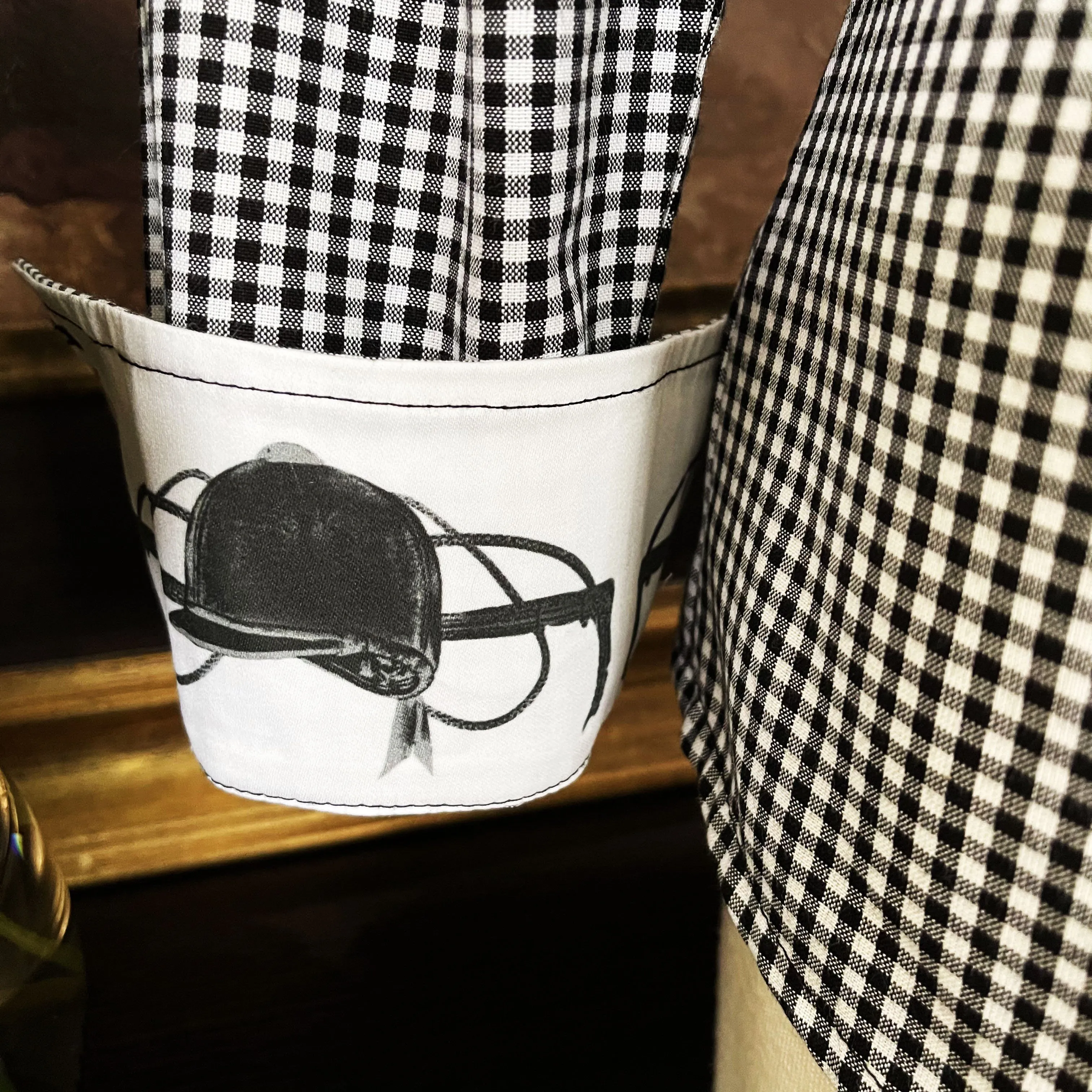 THORNTON HILL SHIRT ON BLACK GINGHAM