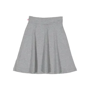 Three Bows Girls Classic Camp Skirt - Light Heather