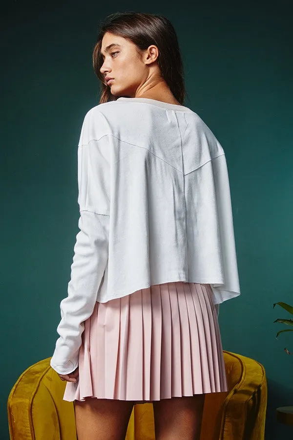 Tina Long Sleeve White
