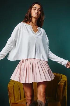 Tina Long Sleeve White