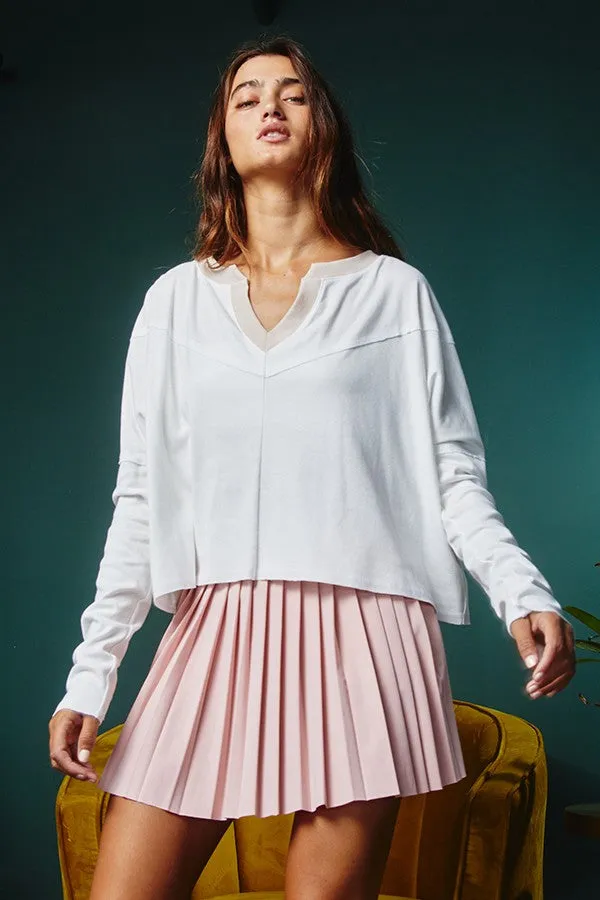 Tina Long Sleeve White