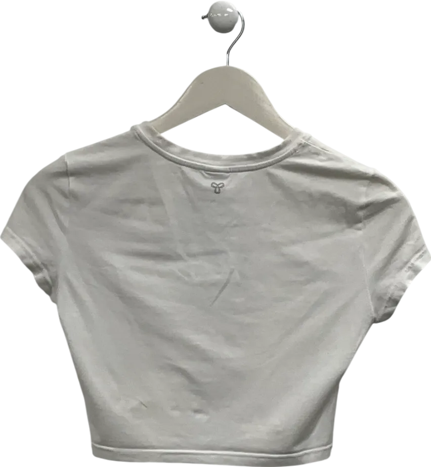 Tna White Cropped Tee UK S