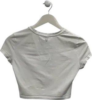 Tna White Cropped Tee UK S