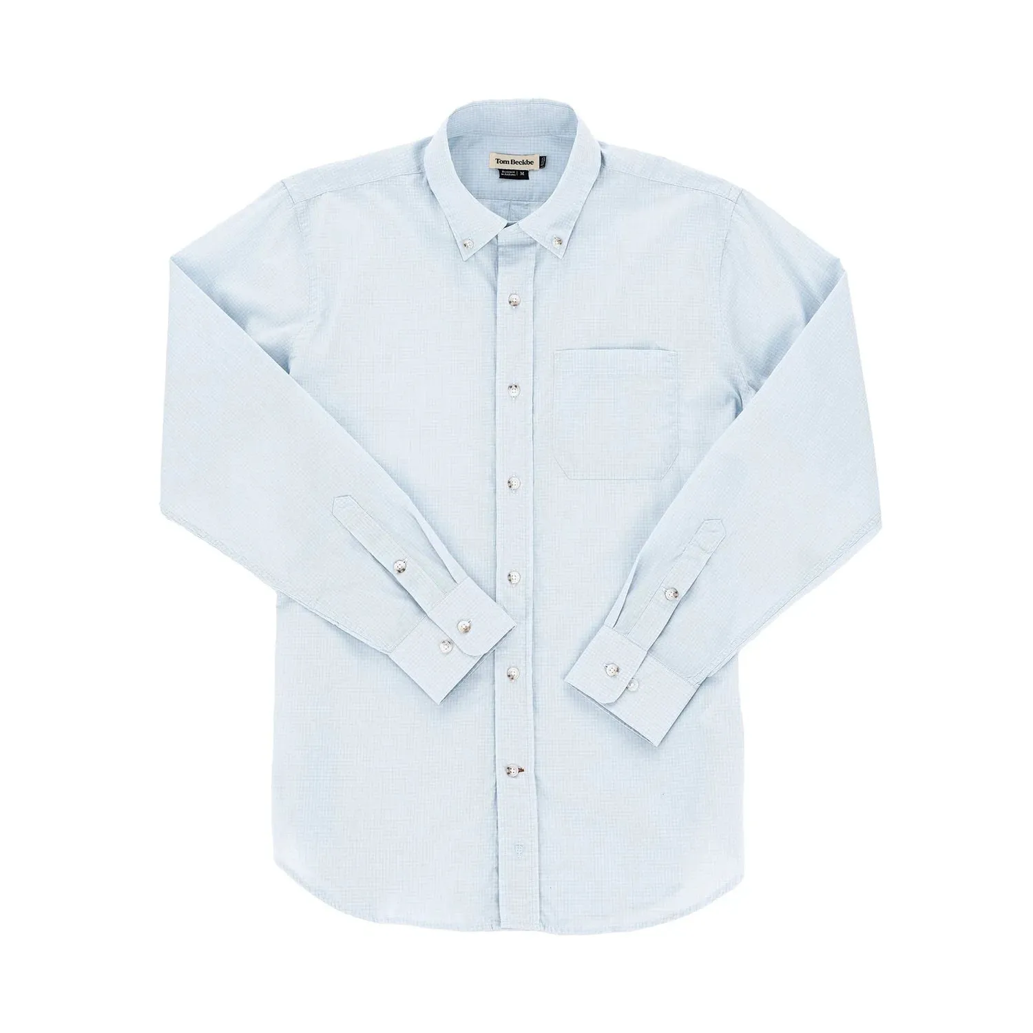 Tom Beckbe - Monroe Poplin Shirt - Long Sleeve
