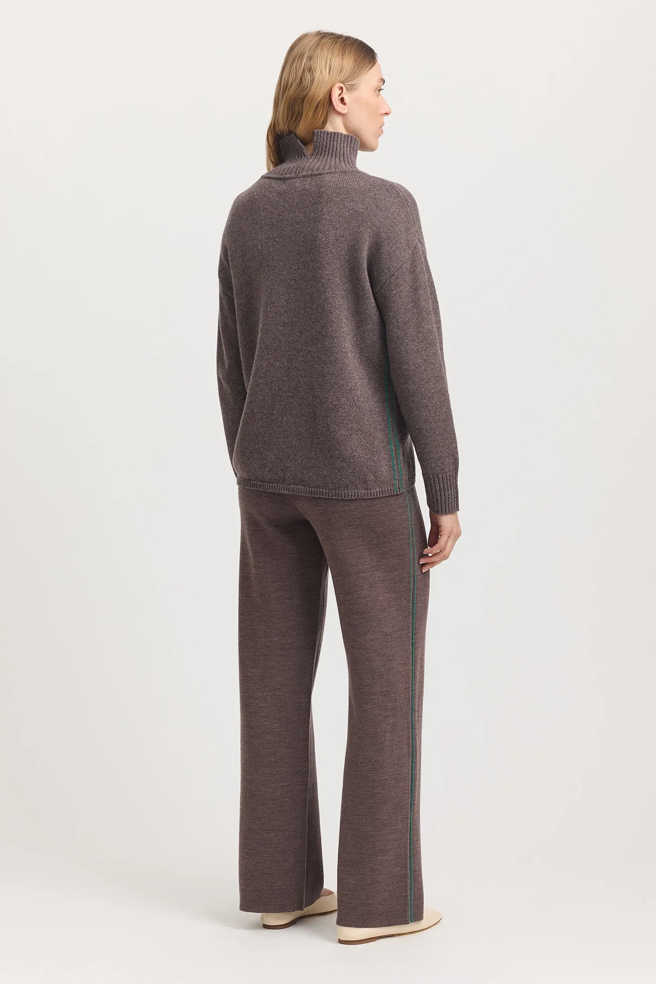 TOORALLIE Funnel Neck Jumper