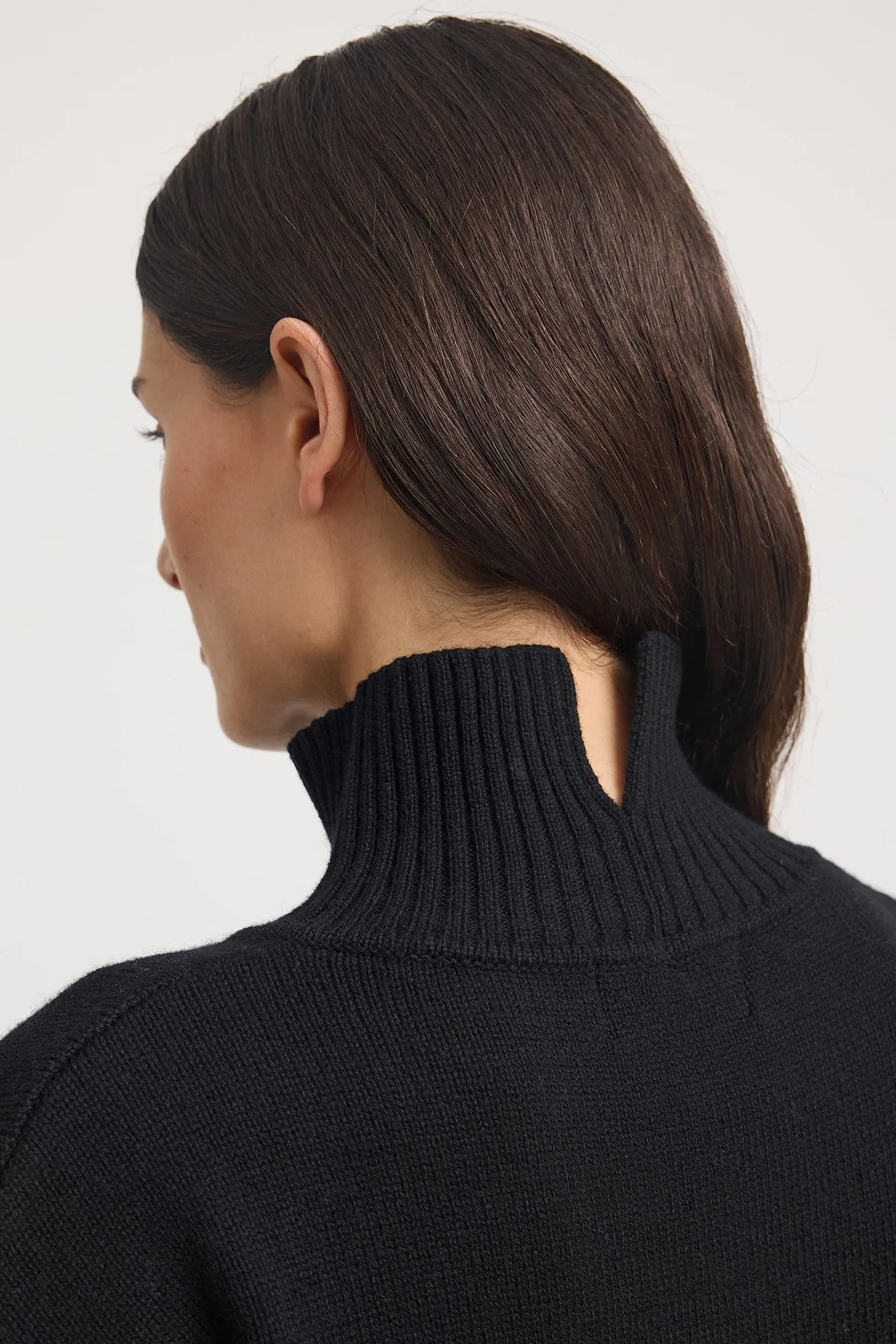 TOORALLIE Funnel Neck Jumper