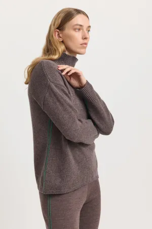 TOORALLIE Funnel Neck Jumper