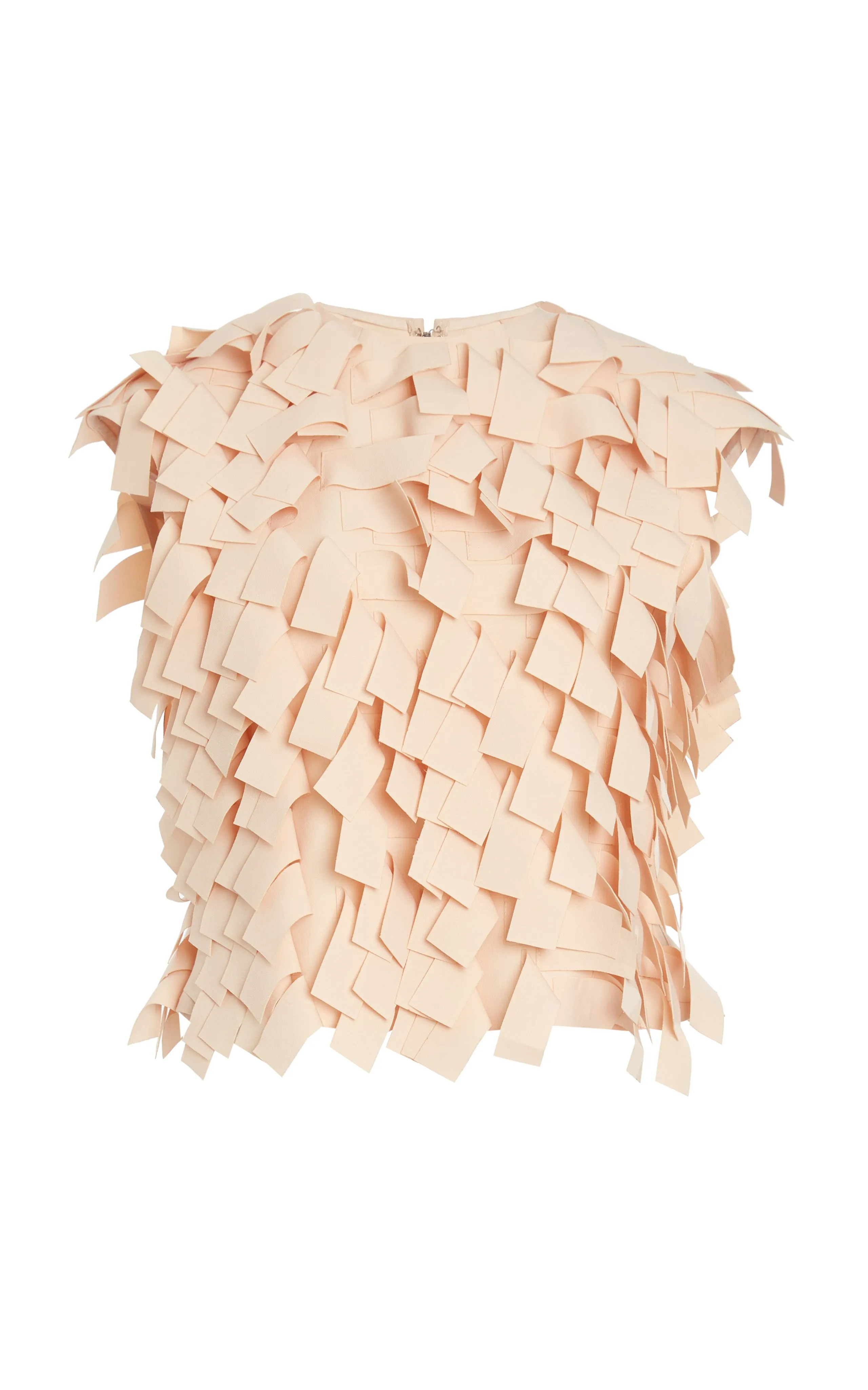 Top With Rectangle Detail Nude