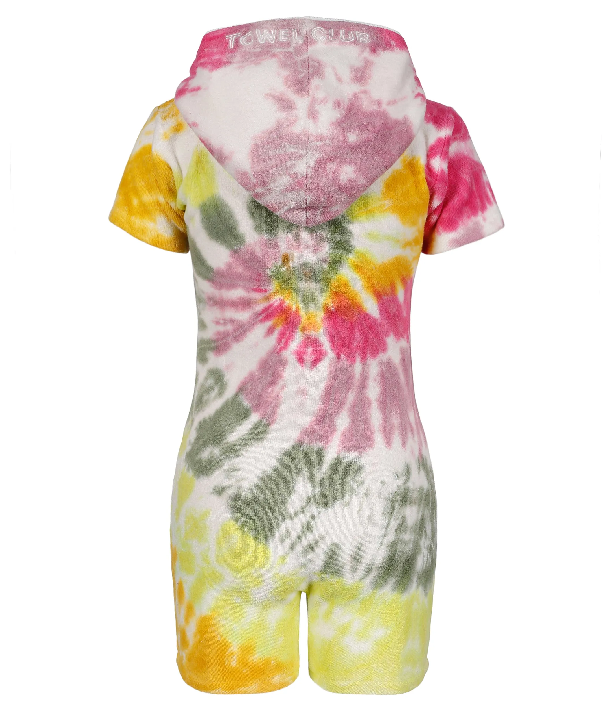 Towel Slim Jumpsuit Tie Dye