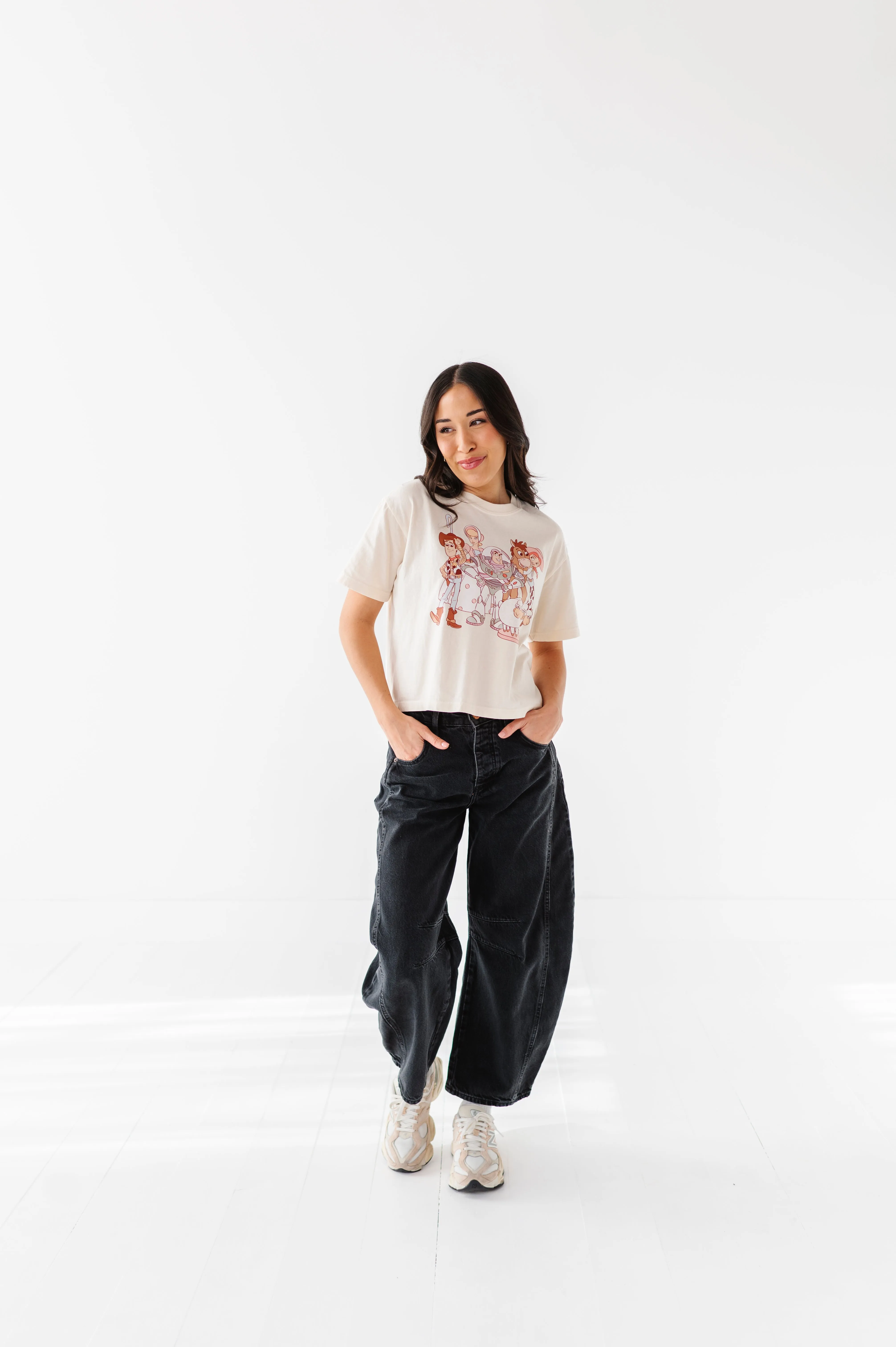 TOYS CROPPED | CREAM ADULT TEE (*SHIPS MID-MARCH*)