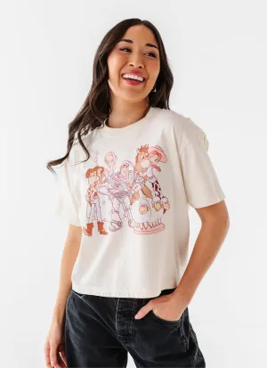 TOYS CROPPED | CREAM ADULT TEE (*SHIPS MID-MARCH*)