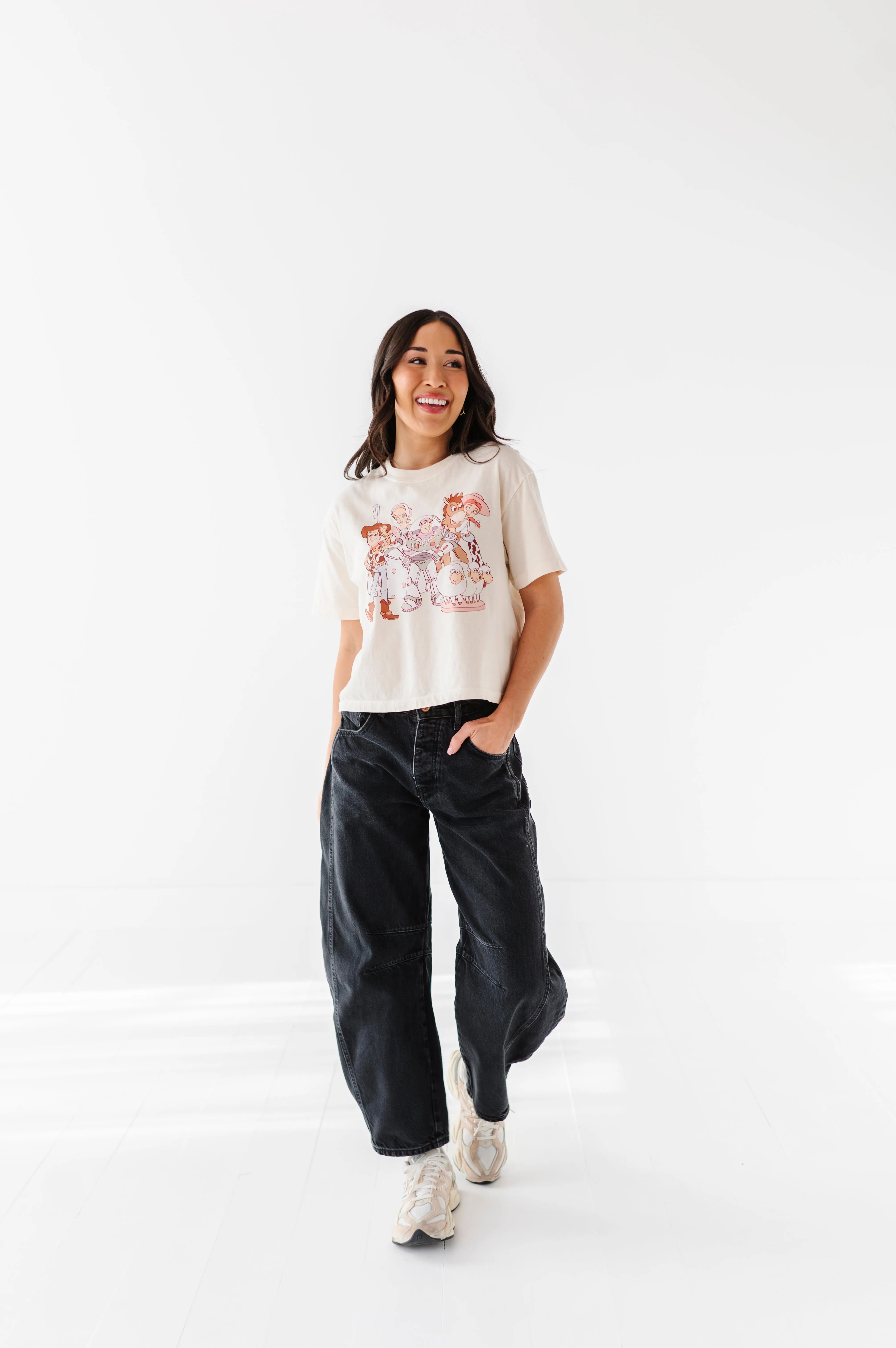 TOYS CROPPED | CREAM ADULT TEE (*SHIPS MID-MARCH*)