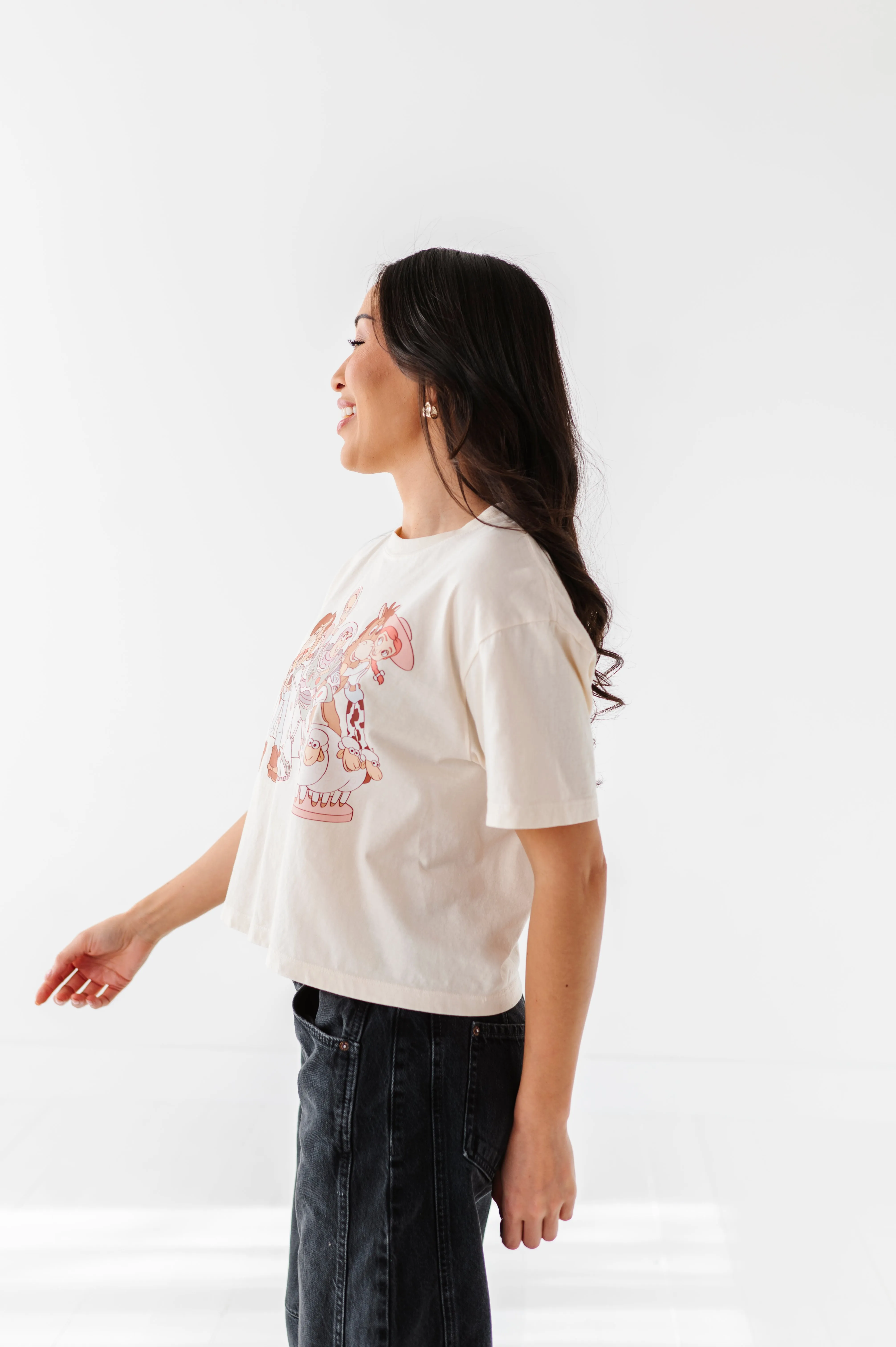 TOYS CROPPED | CREAM ADULT TEE (*SHIPS MID-MARCH*)