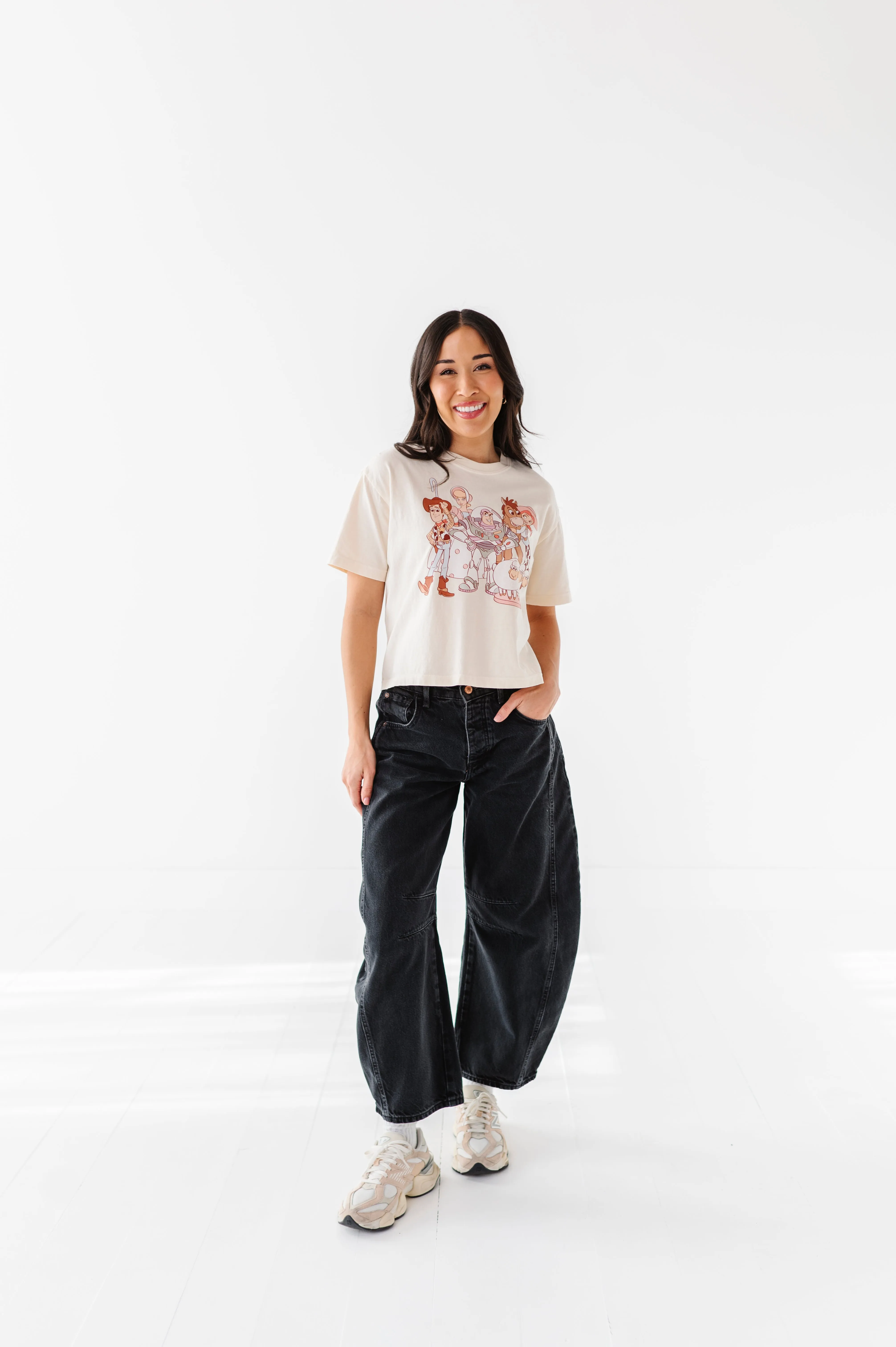 TOYS CROPPED | CREAM ADULT TEE (*SHIPS MID-MARCH*)
