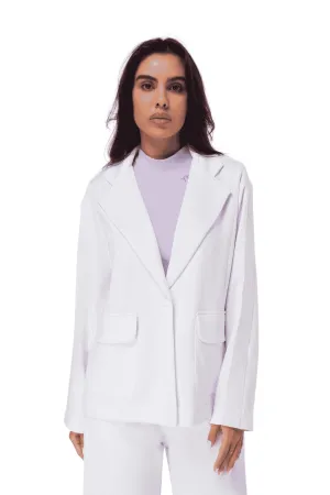 TRIBE OF 6 AISHA RECYCLED OVERSIZED STRETCH BLAZER WITH TAPE DETAIL