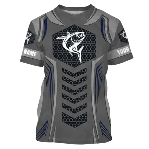 Tuna fishing offshore fishing deep sea Customize Name fishing T-shirt NPQ524
