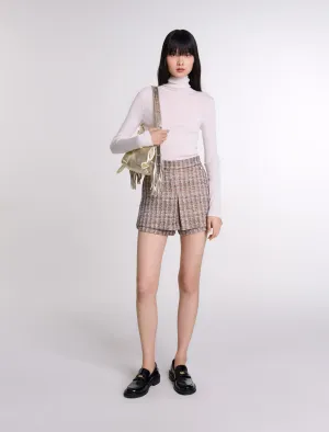 Tweed skort
