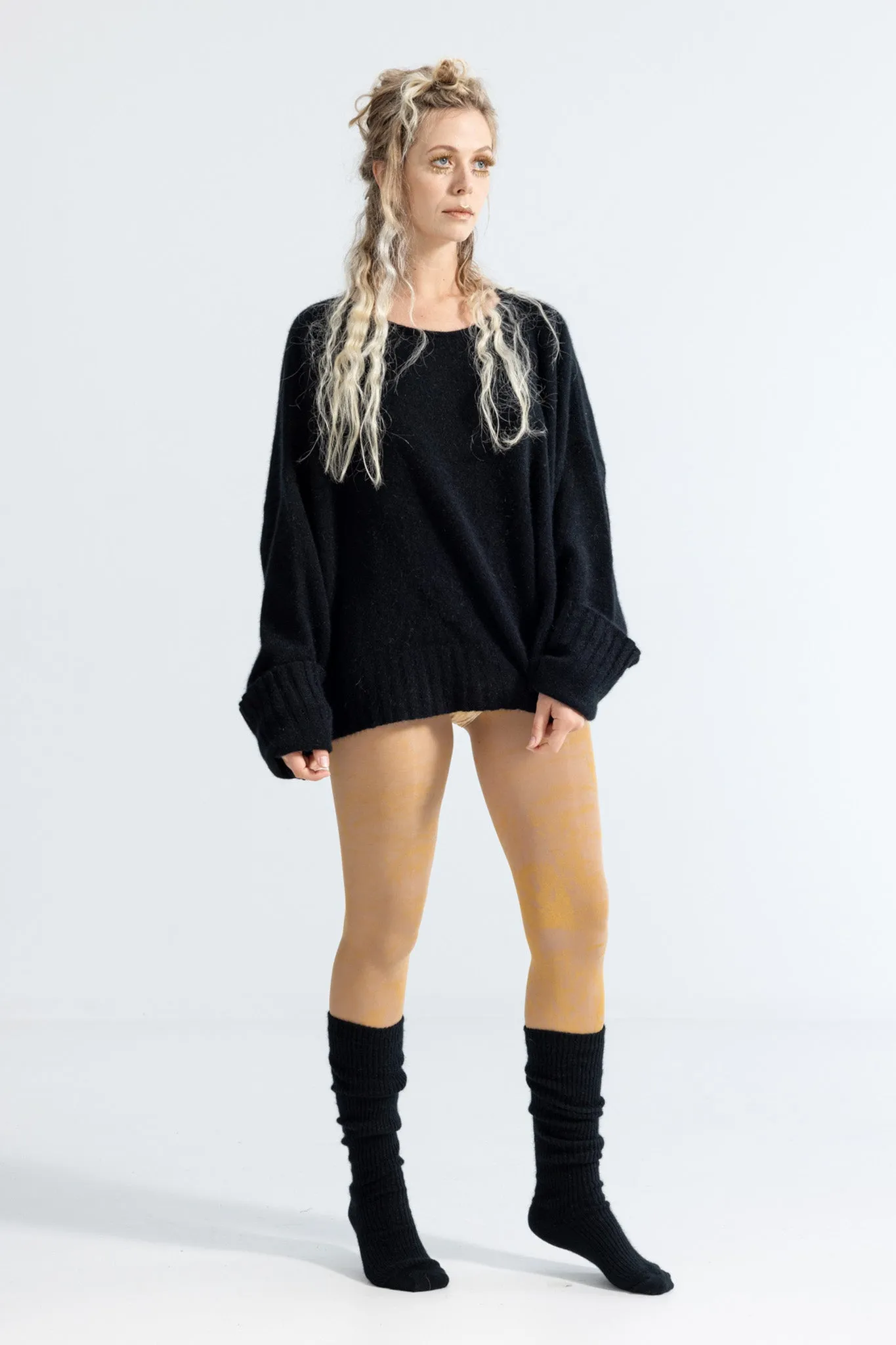 U Crop | Black